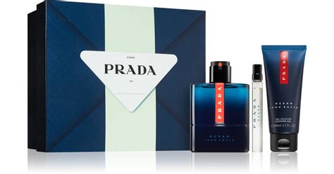 prada luna rossa geschenkset|Prada rossa gift set.